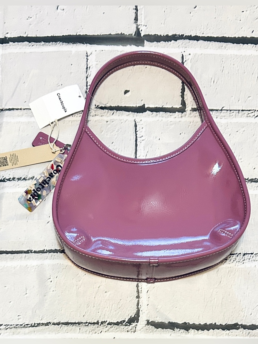 NWT Coachtopia Purple Ergo Purse - Sold Out Coach Style